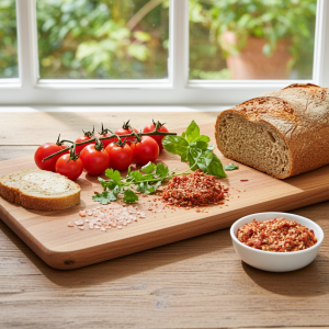 Do chleba z masłem  ziołowo-pomidorowa z solą himalajską