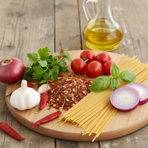 Arrabbiata (bez soli) Mieszanka do pikantnych sosów z makaronem