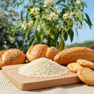 Sezam biały ziarno 99,95%   