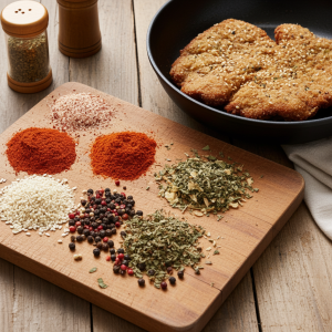 Do schabowych z SEZAMEM (bez soli) 