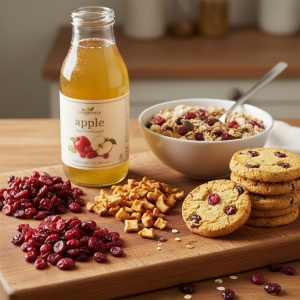 Żurawina cięta (bez cukru) słodzona sokiem jabłkowym 