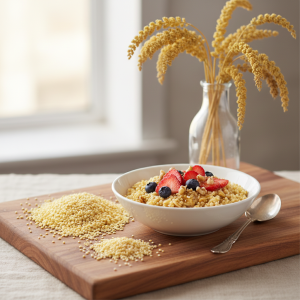 Płatki jaglane pełnoziarniste